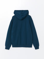 Xside Long Sleeve Printed Men Thick Hoodie