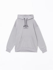 Xside Long Sleeve Printed Men Thick Hoodie