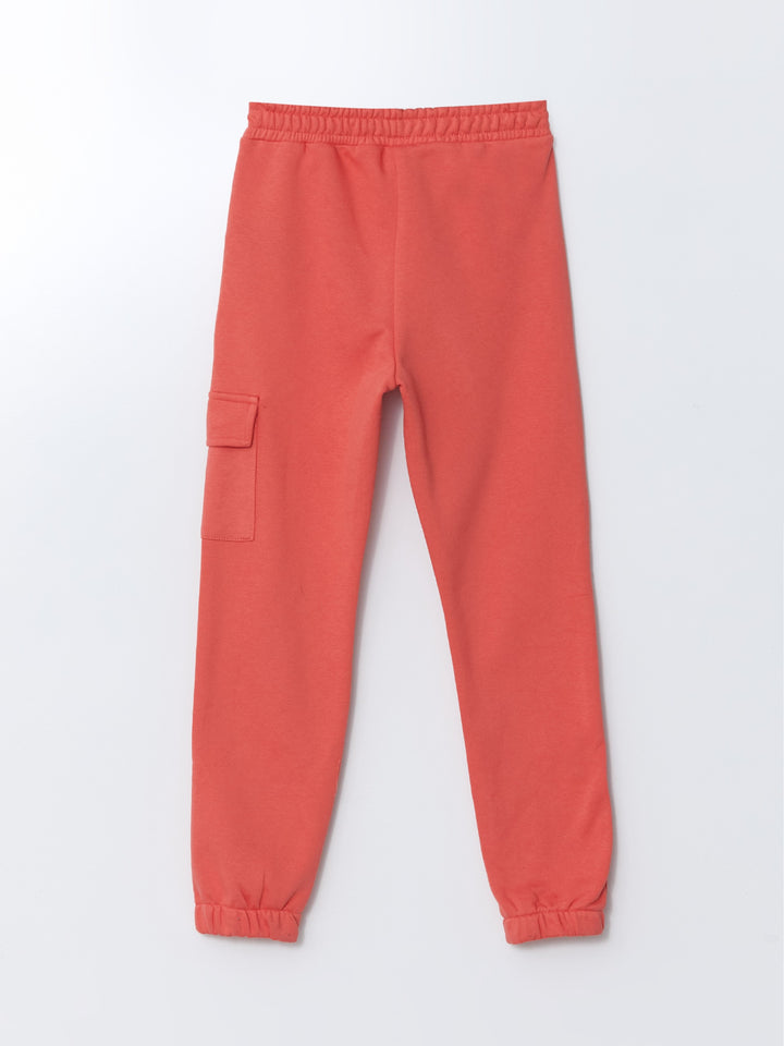 Lcw Kids Mixed Stand Collar Girls Sweatshirt And Sweatpants