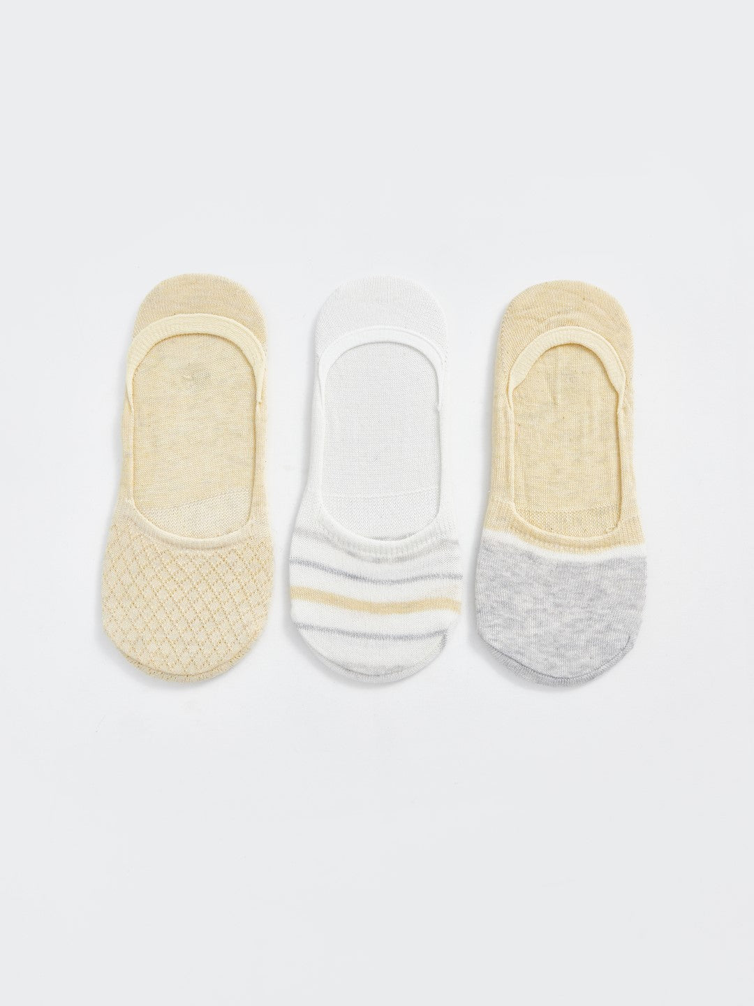 LCW ECO

Light Yellow Melange Striped Women's Ballerina Socks 3-Pack