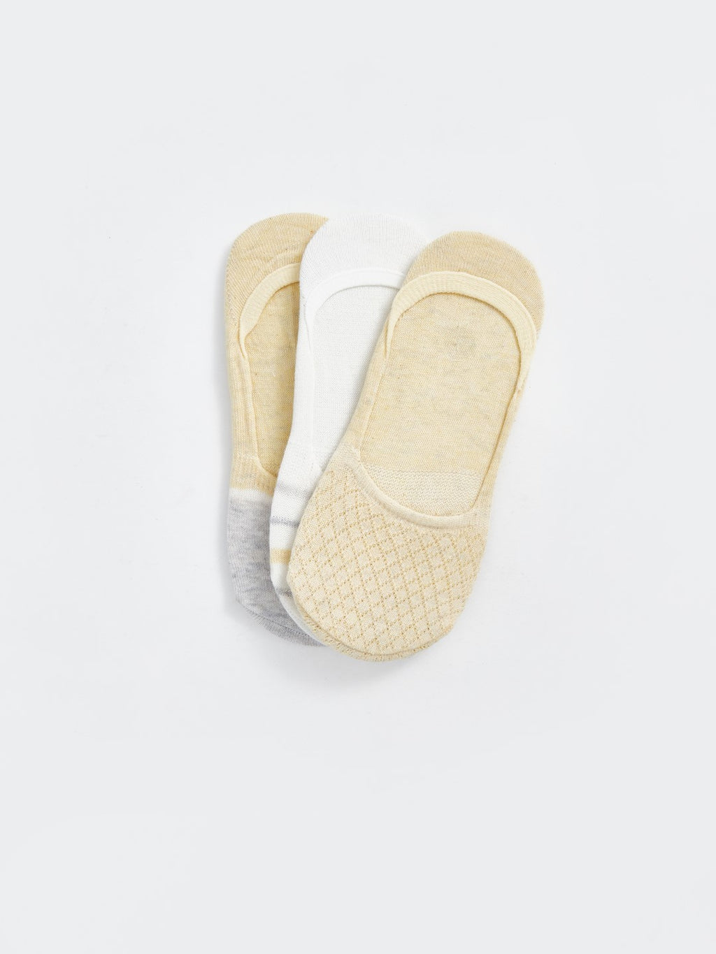 LCW ECO

Light Yellow Melange Striped Women's Ballerina Socks 3-Pack