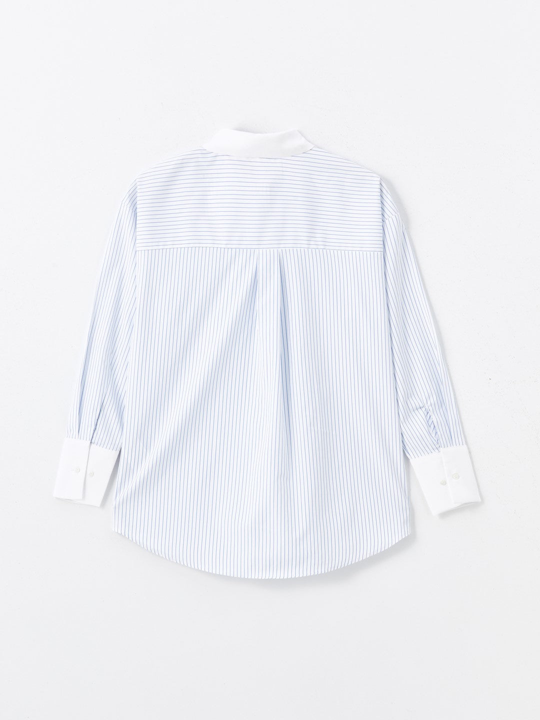 LCWAIKIKI Classic

Blue Striped Striped Oversize Women's Shirt