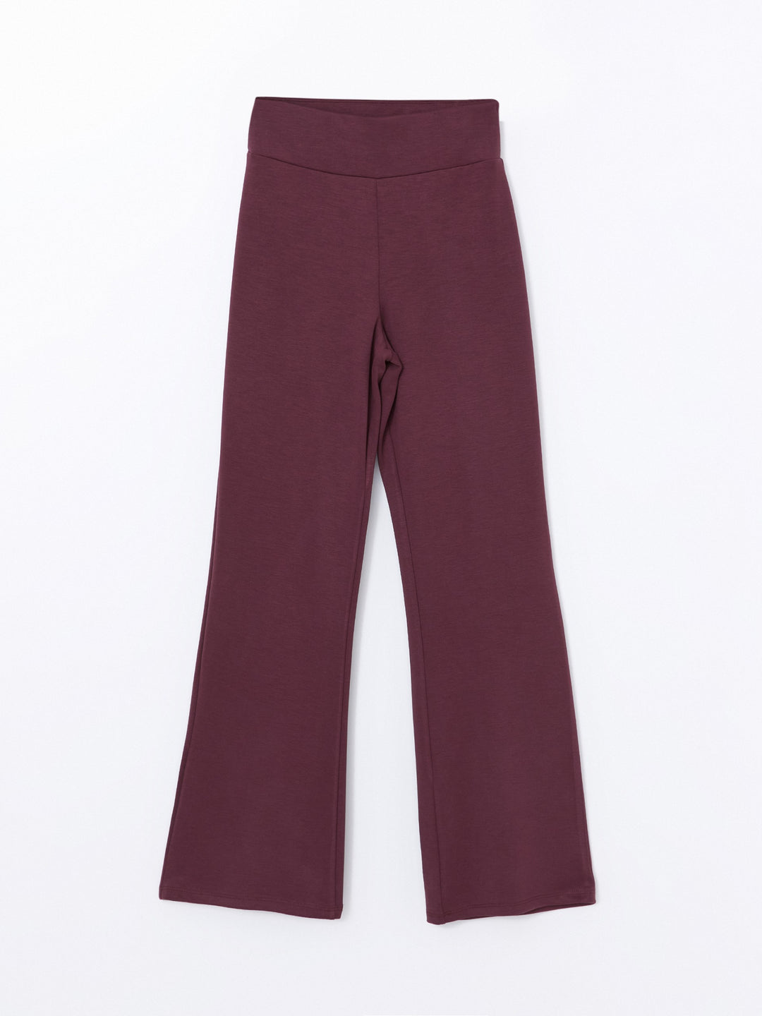 Lcw Modest Plum Elastic Waist Women'S Tracksuit Bottoms