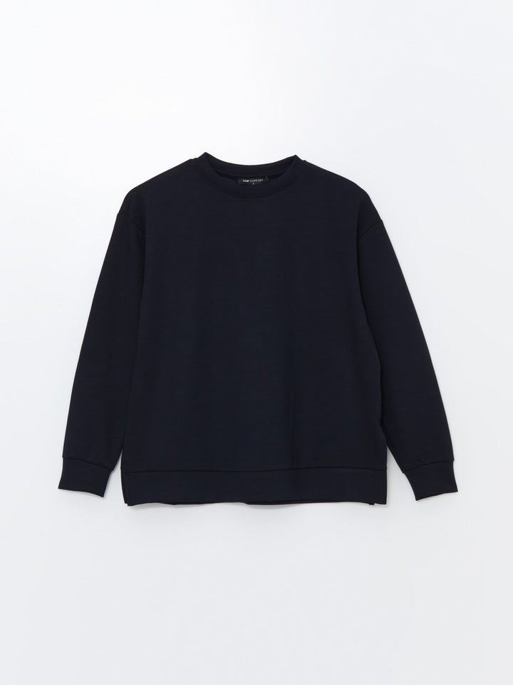 LCW Comfort

Dark Navy Blue Crew Neck Women's Sweatshirt