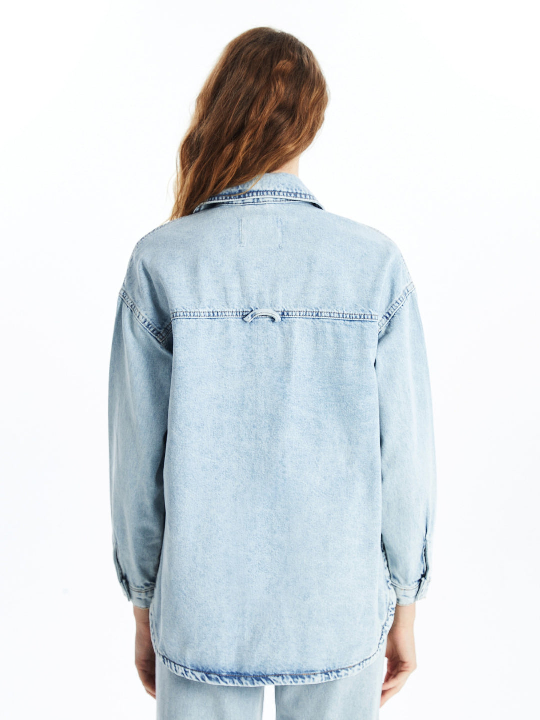 Xside Blue Women'S Jean Shirt Jacket