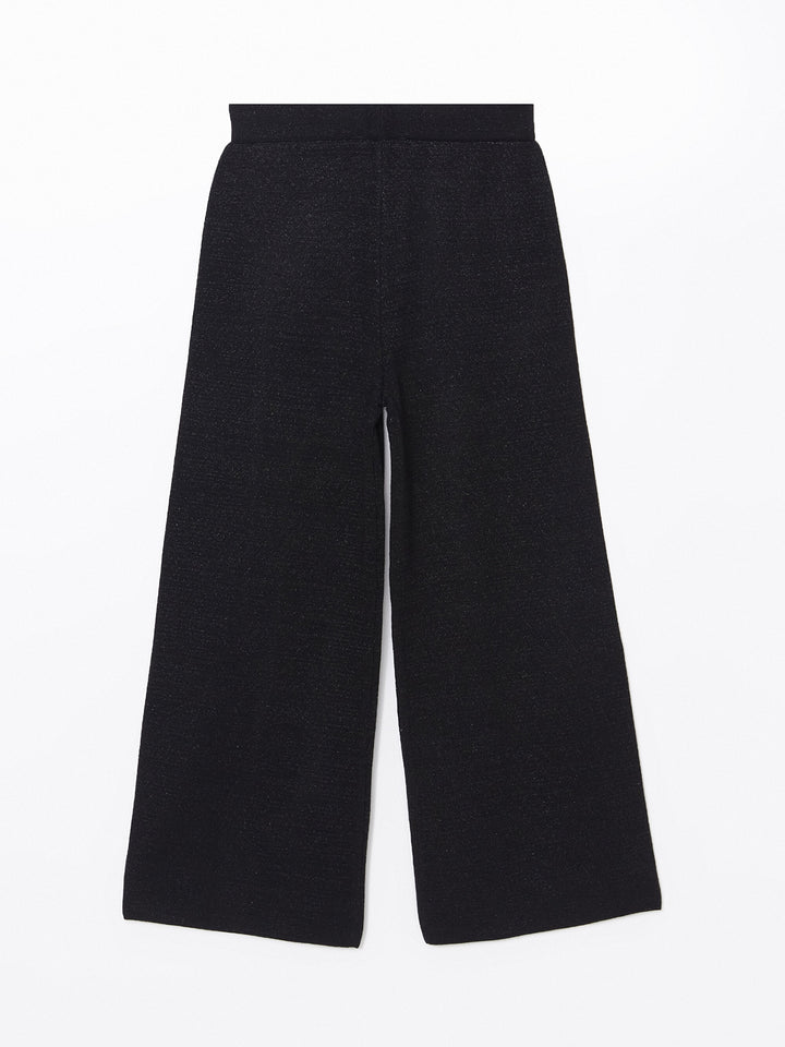 LC WAIKIKI Elastic Waist Wide Leg Women Knitwear Trousers