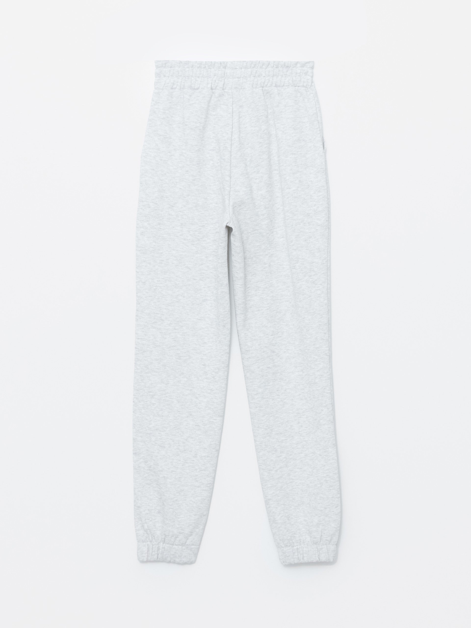 Xside Active Gray Elastic Waist Women'S Thick Jogger Sweatpants