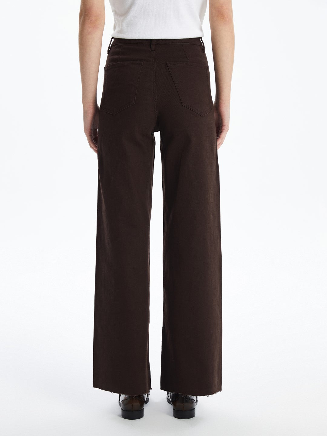 LCW Jeans

Dark Brown Wideleg Women's Jeans