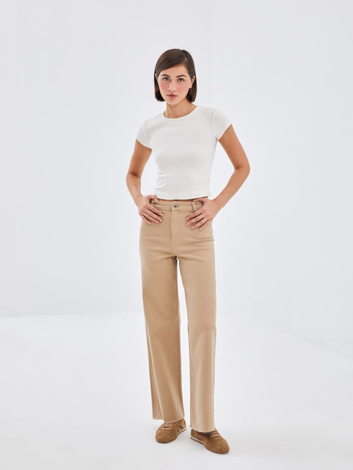 LCW Jeans

Beige Wideleg Women's Jeans