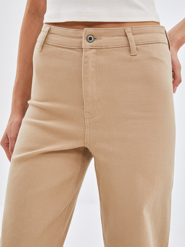 LCW Jeans

Beige Wideleg Women's Jeans