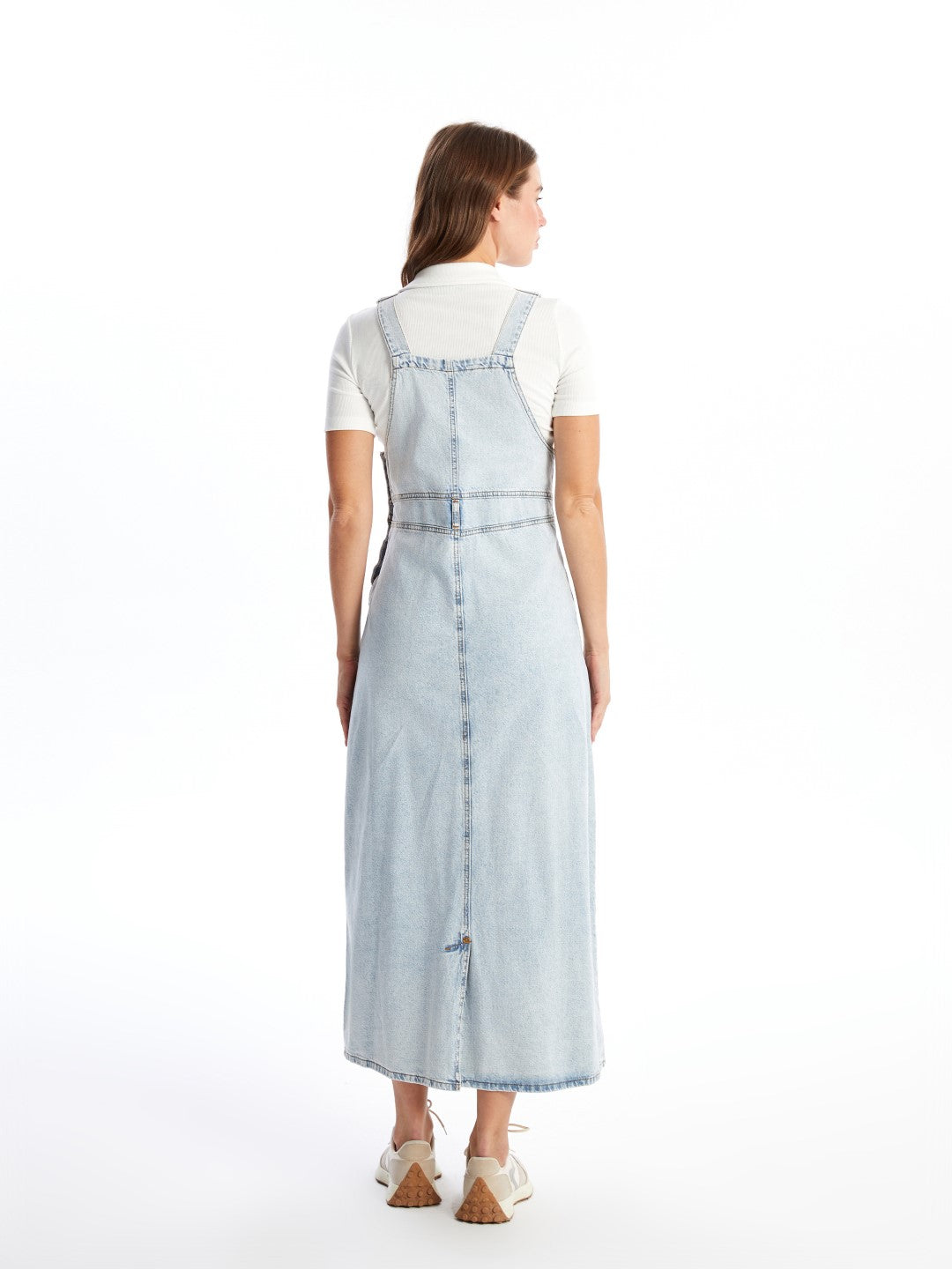 LCW Modest

Medium Indigo Rodeo Square Neck Women's Jeans Overalls