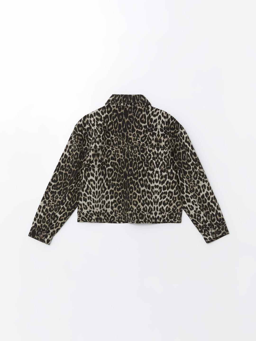 LCW Modest

Camel Hair Printed Shirt Collar Leopard Patterned Women's Jean Jacket