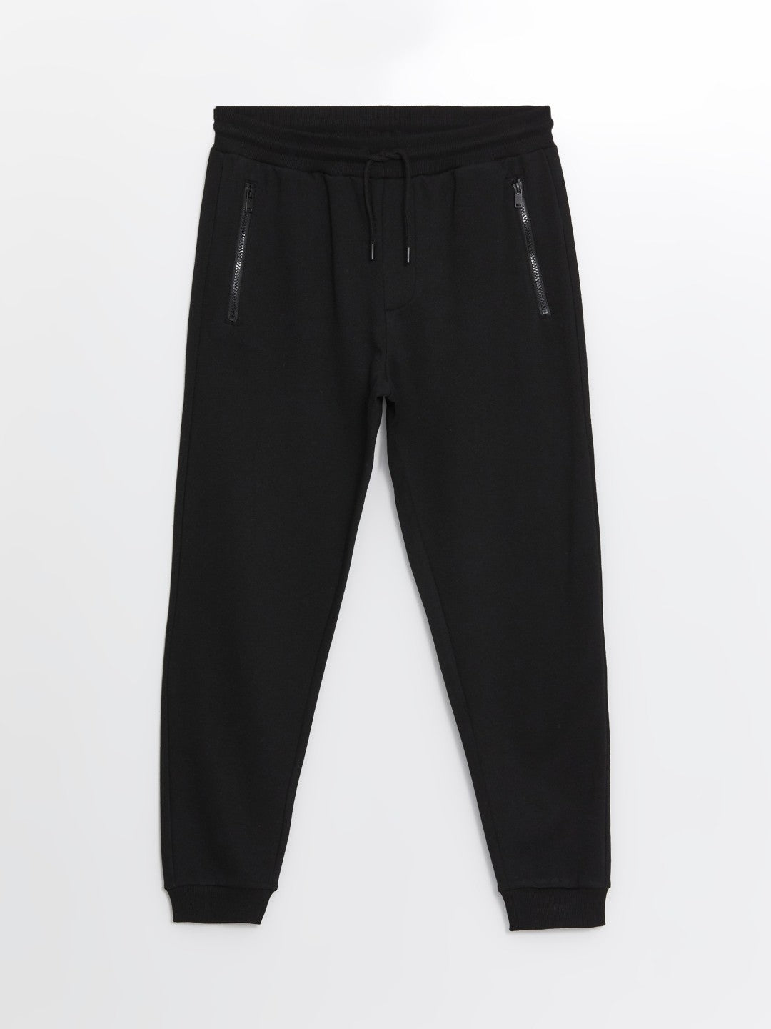 Xside Black Slim Fit Men Thick Jogger Sweatpants