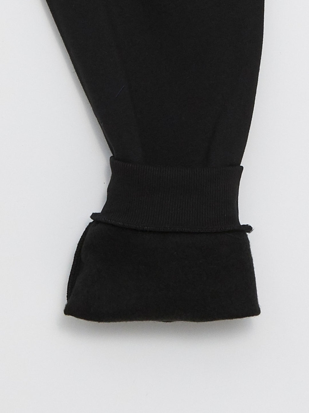 Xside Black Slim Fit Men Thick Jogger Sweatpants