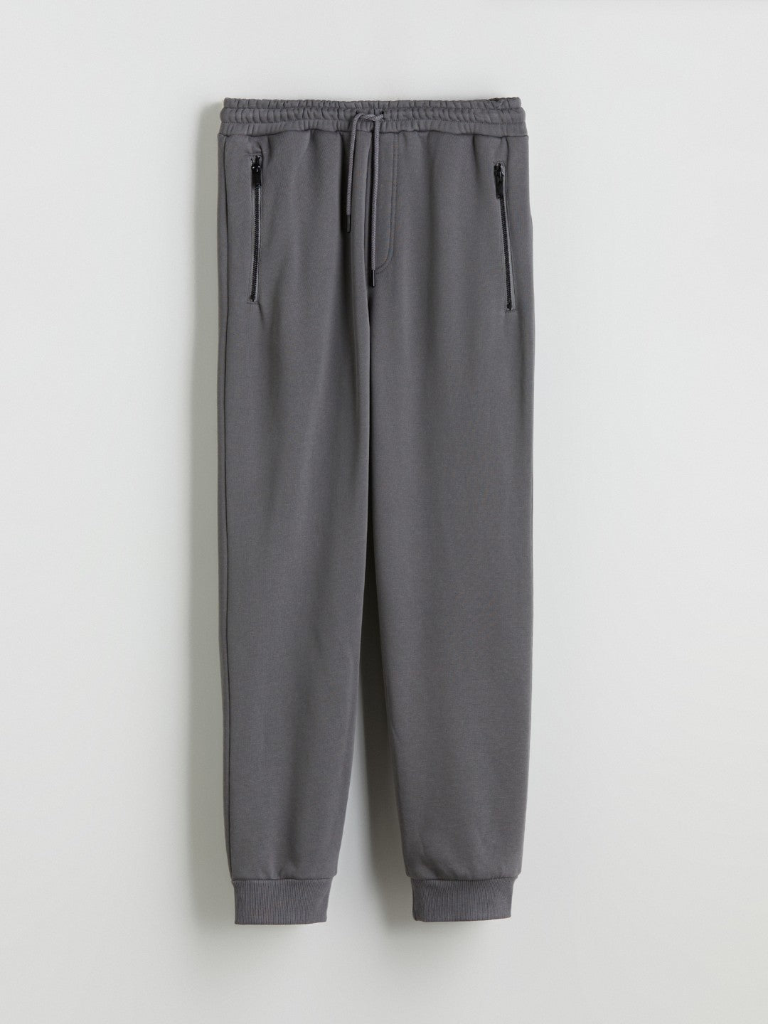 Xside Black Slim Fit Men Thick Jogger Sweatpants