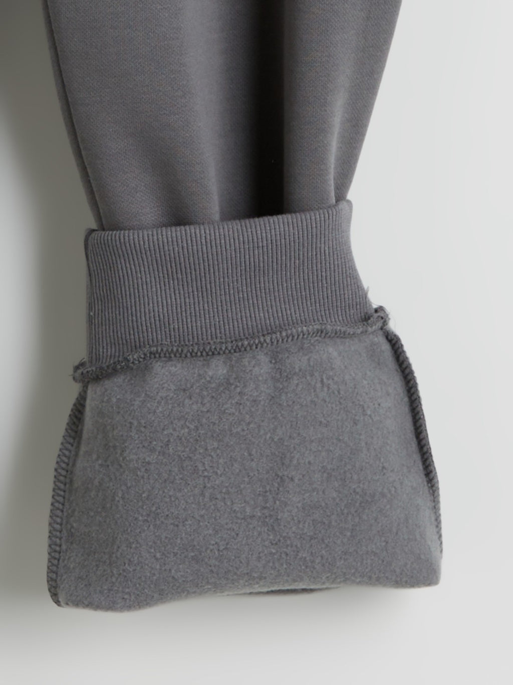 Xside Black Slim Fit Men Thick Jogger Sweatpants