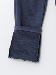 LCW Kids Navy Blue Elastic Waist Basic Boys Tracksuit Bottoms