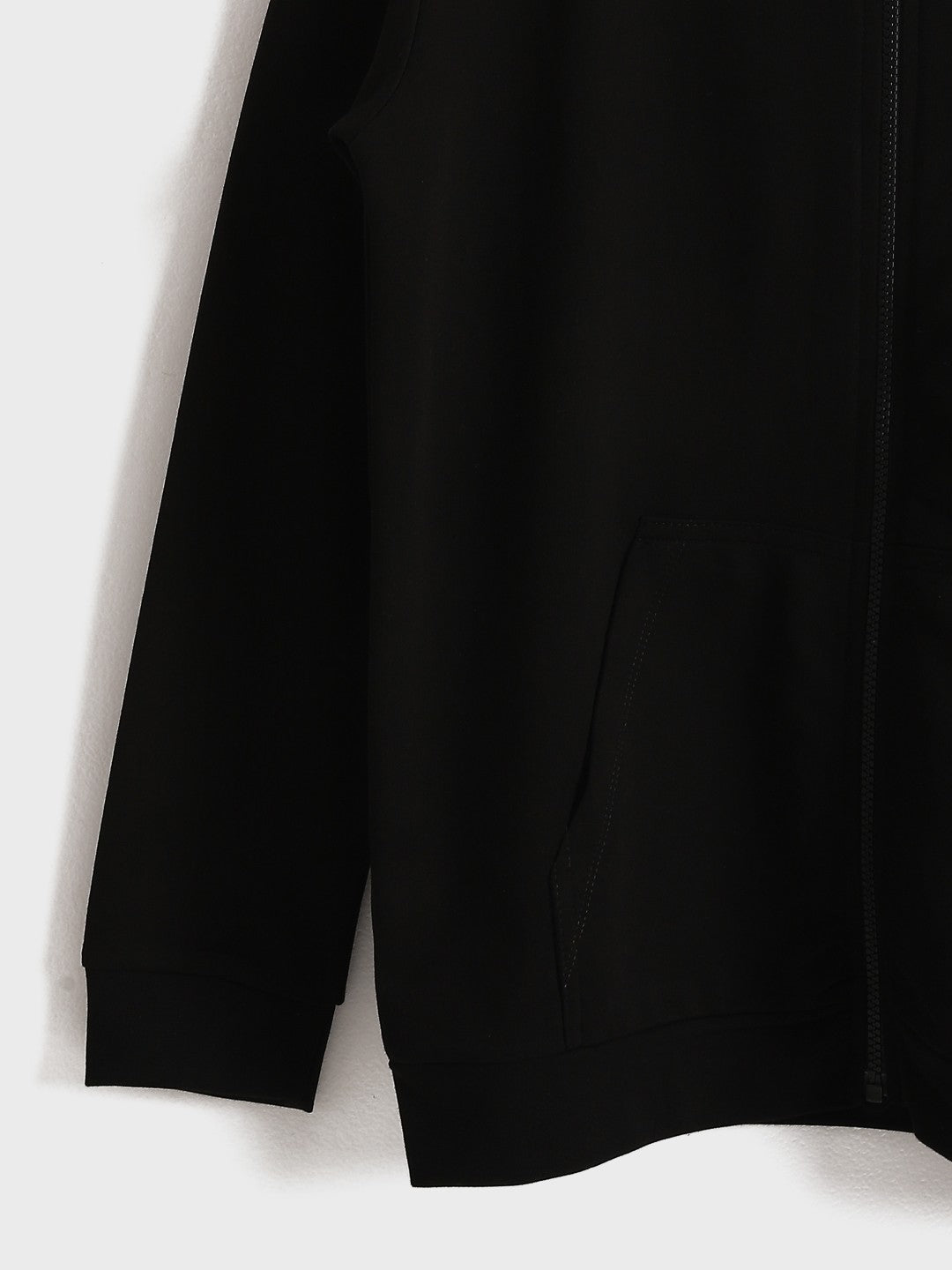 LCW Kids Blue Hooded Boys Zippered Sweatshirt