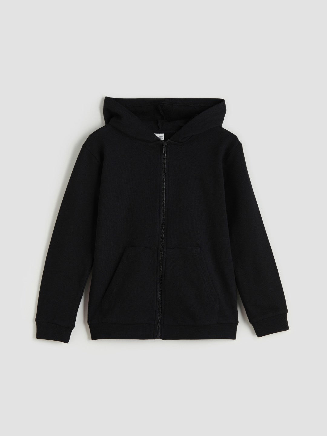 LCW Kids Blue Hooded Boys Zippered Sweatshirt