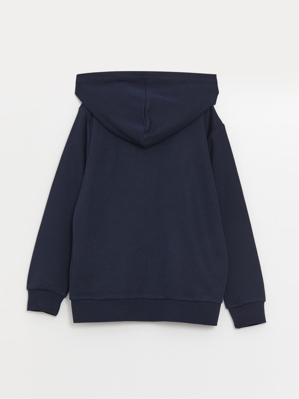 LCW Kids Blue Hooded Boys Zippered Sweatshirt