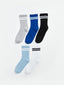 LCW Kids Mixed Striped Boys Ankle Socks 5-Pack