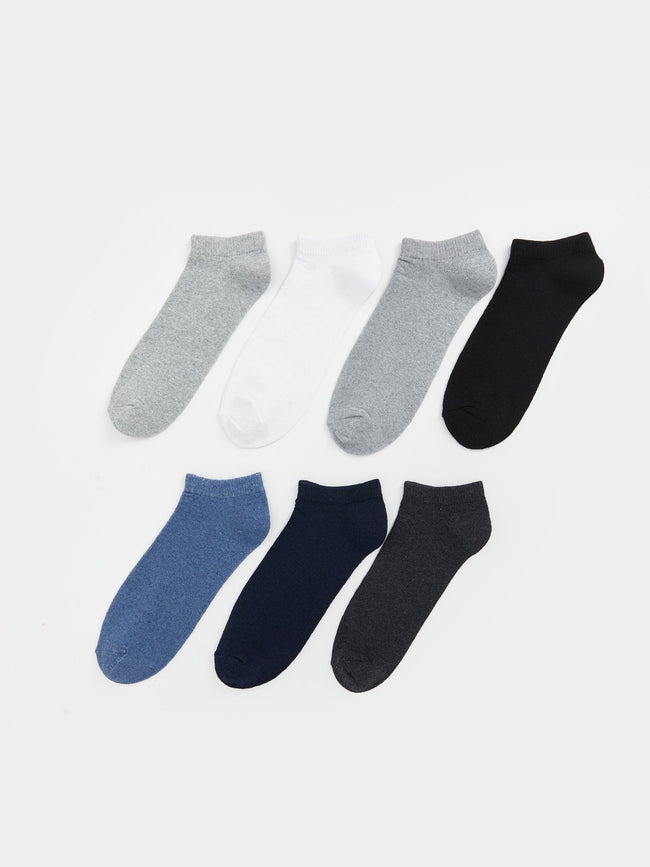 LCW Kids Mixed Basic Boys Booties Socks 7-Pack Hover Image