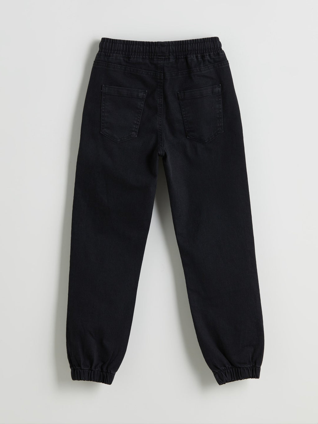 LCW Kids Black Elastic Waist Boy Jean Trousers