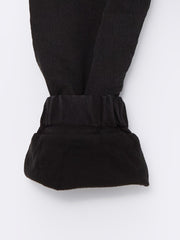 LCW Kids Black Basic Boy Fleece Lined Jean Pants