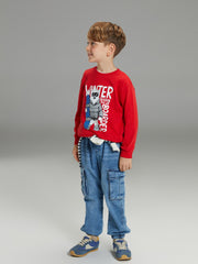 LCW Kids Elastic Waist Boys Jogger Jeans