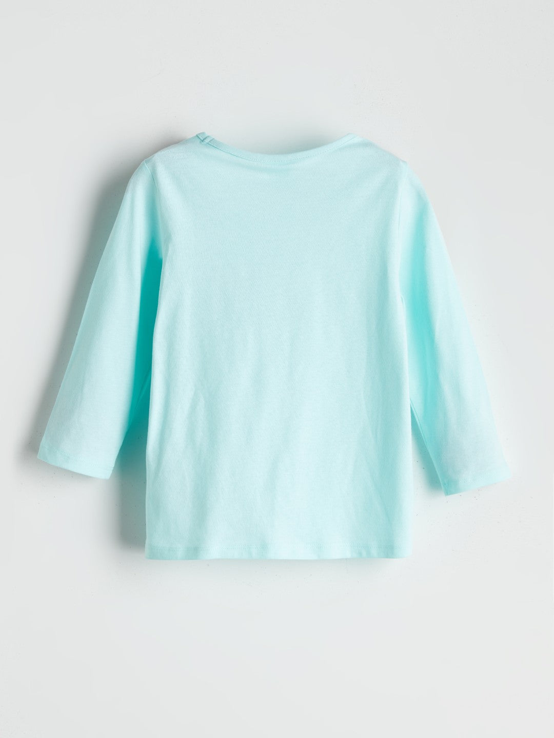 LCW Kids Pink Crew Neck Printed Girls Pajama Set