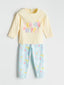 LCW Kids Blue Printed Girls Pajama Set