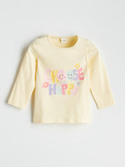 LCW Kids Blue Printed Girls Pajama Set