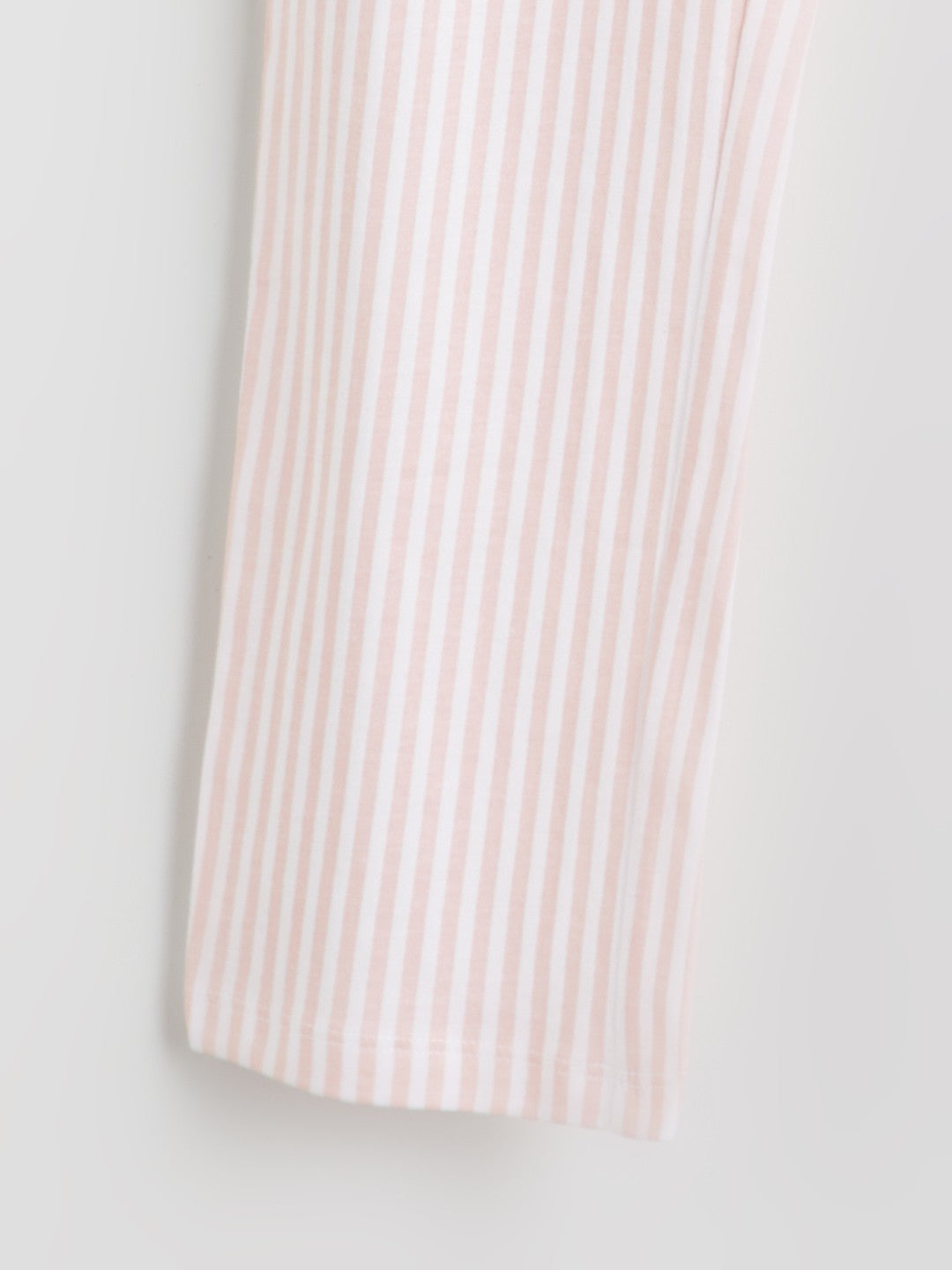 LCW Kids White Shirt Collar Girls Pajama Set