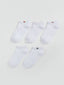 LCW Kids White Girls Booties Socks 5-Pack