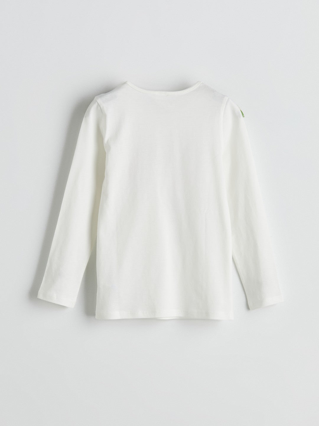 LCW Kids Ecru Crew Neck Girls Pajama Set