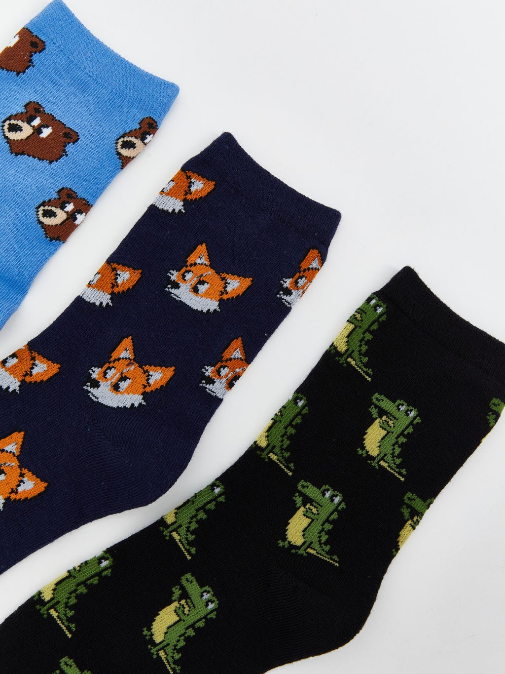 LCW Kids Mixed Patterned Boys Ankle Socks 5-Pack