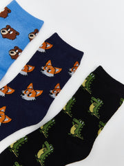 LCW Kids Mixed Patterned Boys Ankle Socks 5-Pack
