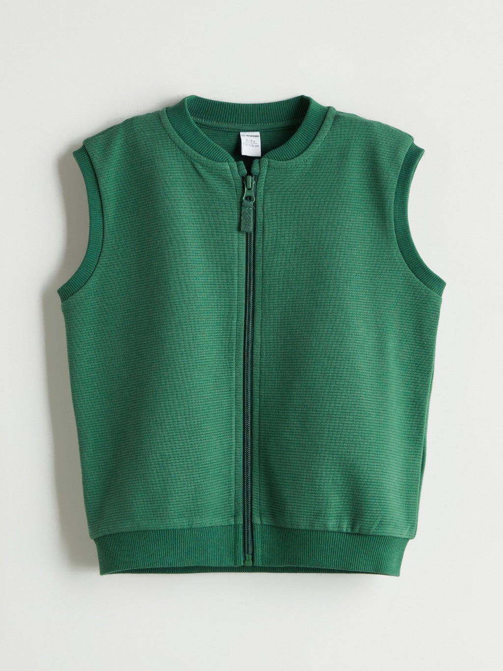 LCW Kids Green College Collar Boys Vest
