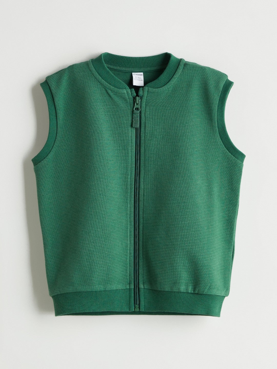 LCW Kids Green College Collar Boys Vest