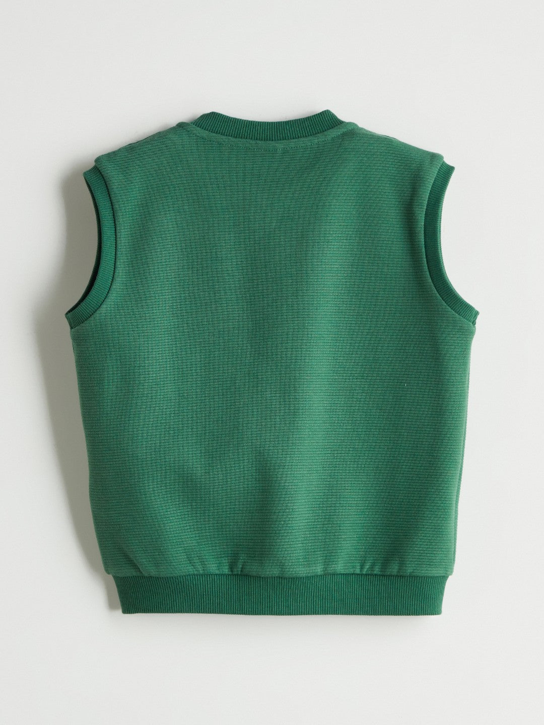 LCW Kids Green College Collar Boys Vest