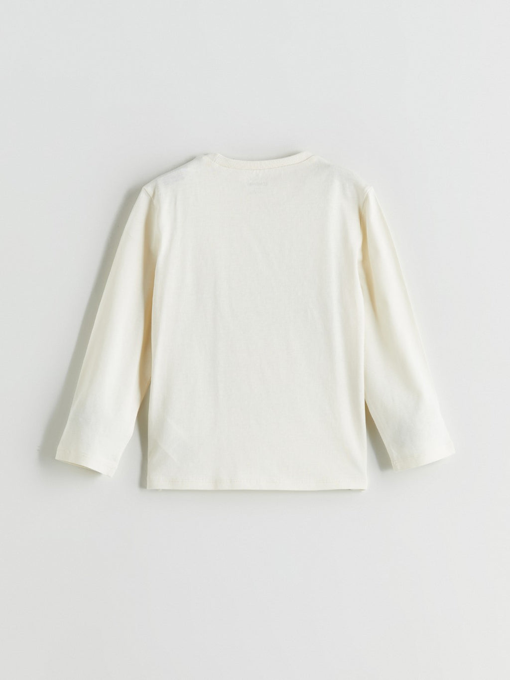 LCW Kids Beige Crew Neck Tiger Printed Boys T-Shirt