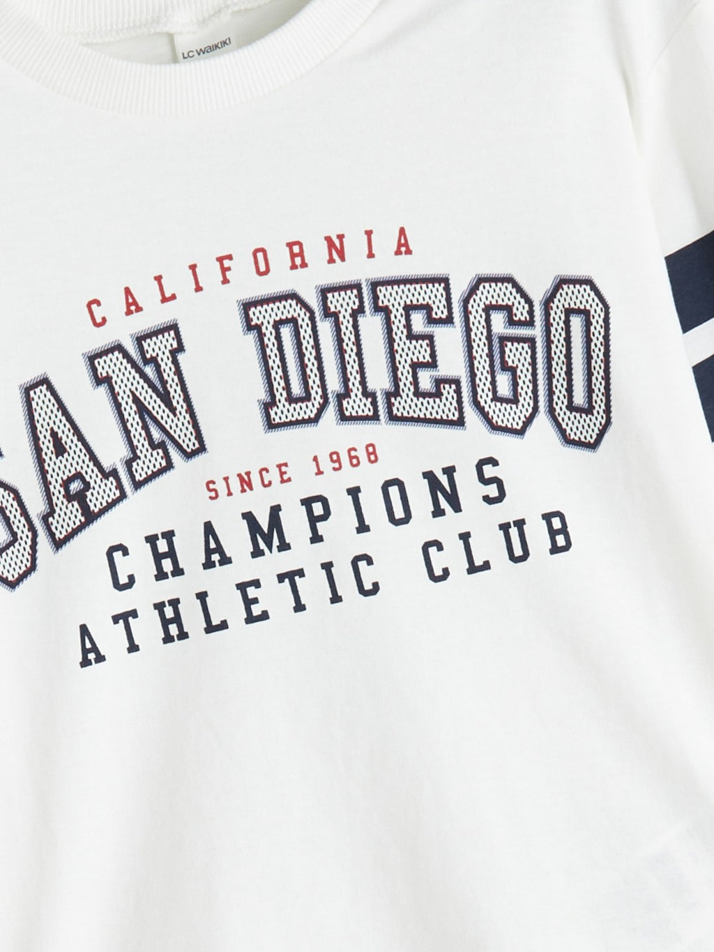 LCW Kids Ecru Crew Neck Boys T-Shirt 2-Pack