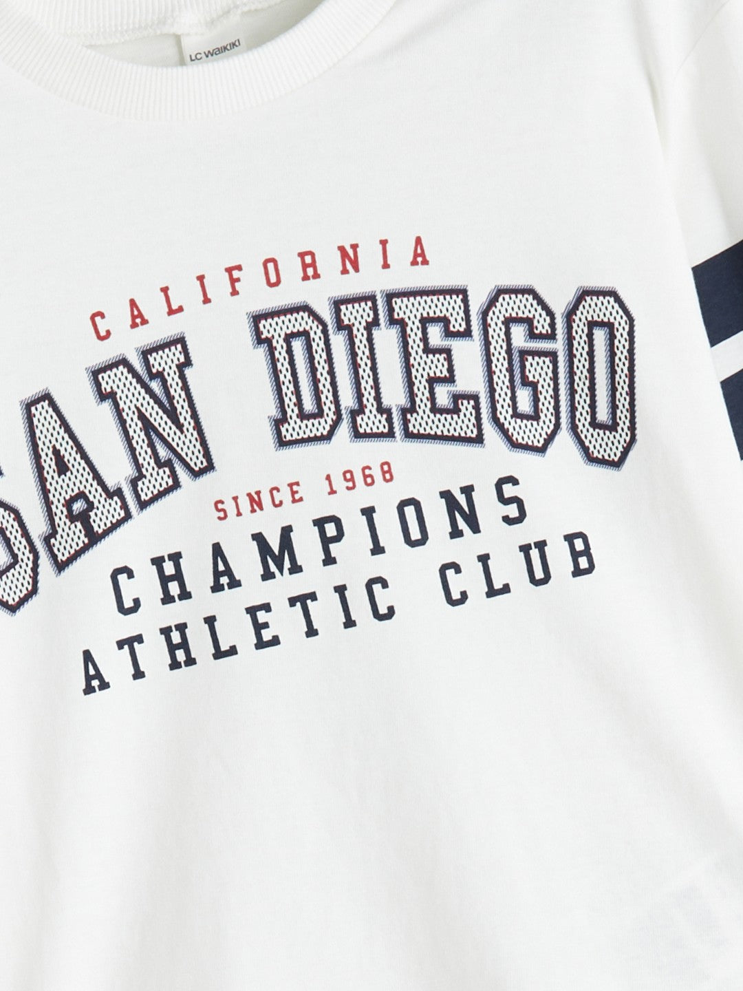 LCW Kids Ecru Crew Neck Boys T-Shirt 2-Pack