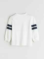 LCW Kids Ecru Crew Neck Boys T-Shirt 2-Pack