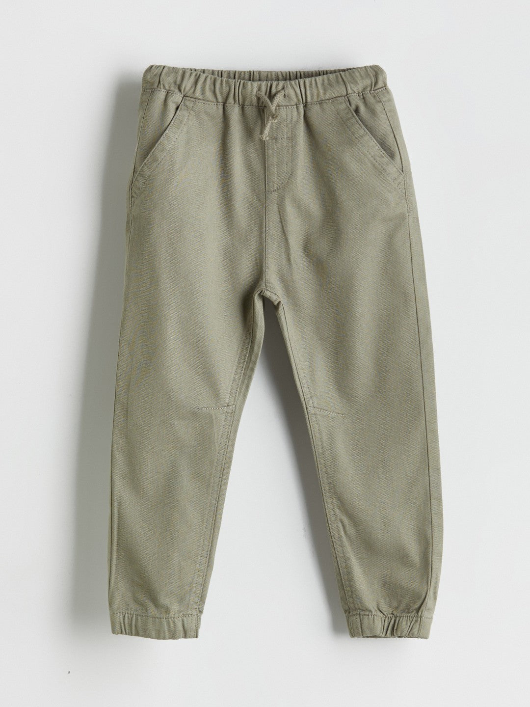 LCW Kids Black Elastic Waist Boy Jogger Pants