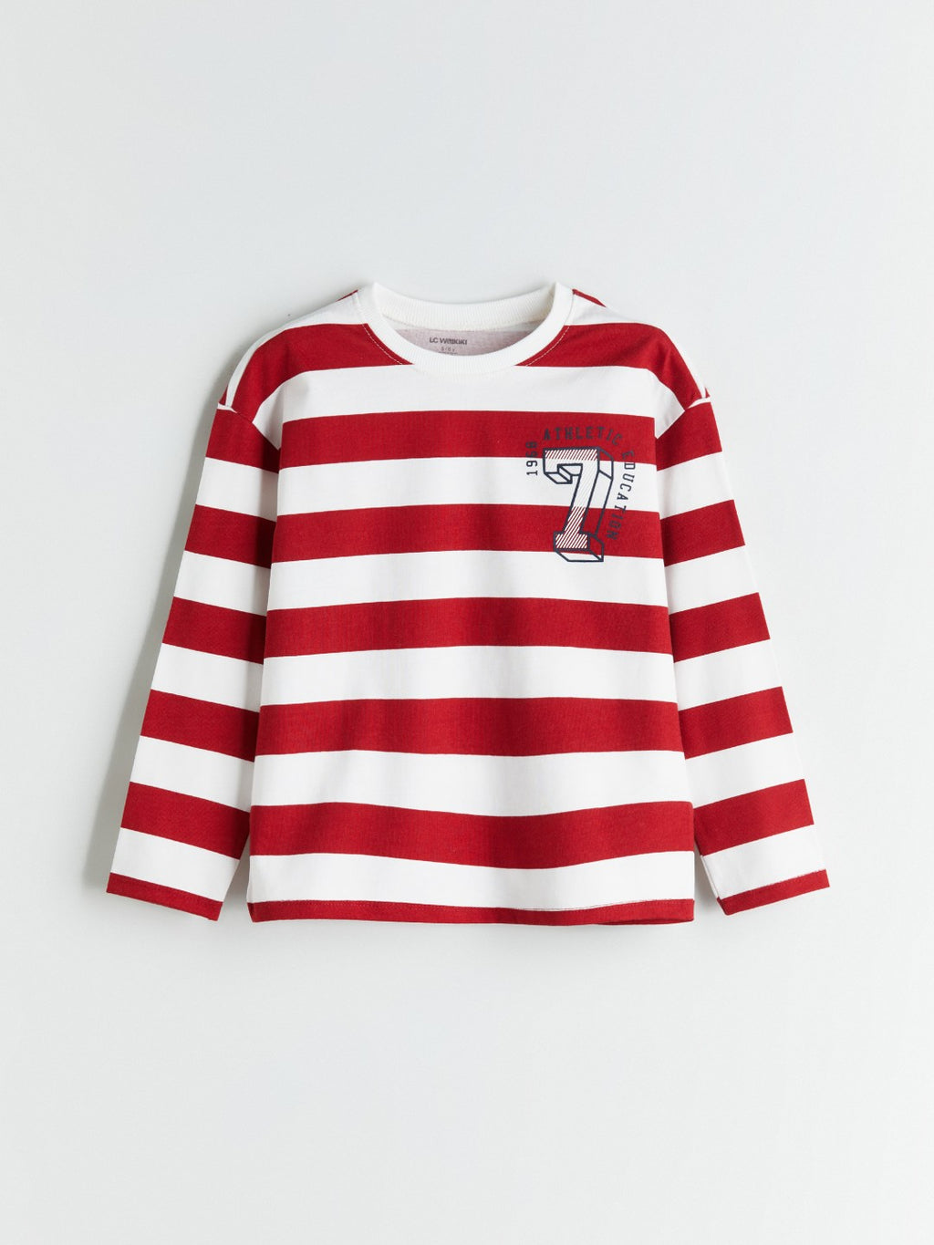 LCW Kids Ecru Crew Neck Boys T-Shirt 2-Pack