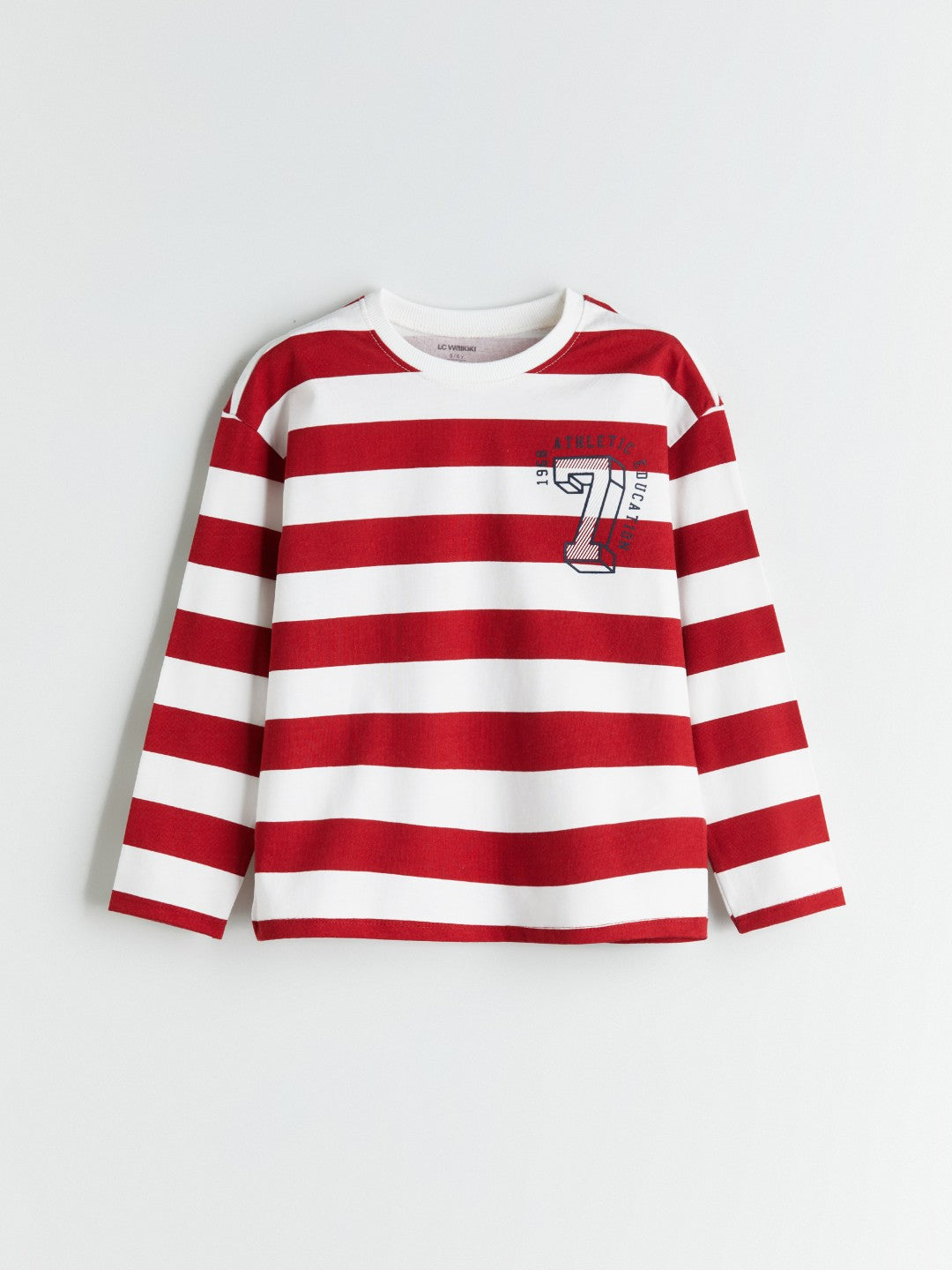 LCW Kids Ecru Crew Neck Boys T-Shirt 2-Pack