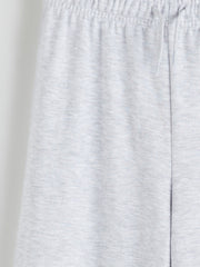 LCW Kids Black Elastic Waist Girls Tracksuit Bottoms