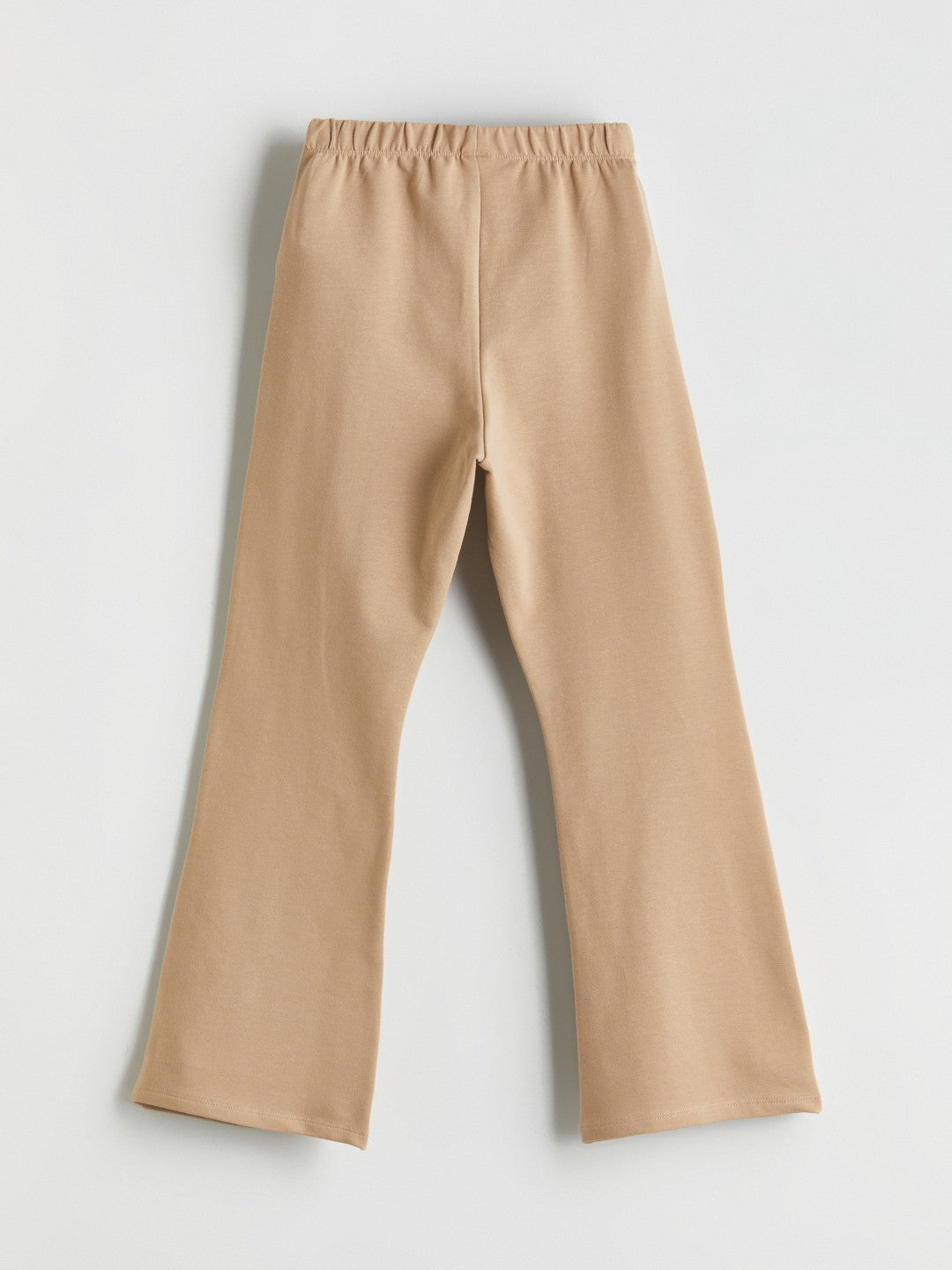 LCW Kids Black Elastic Waist Bell-Bottomed Girls Leggings