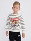 LCW Kids Crew Neck Striped Boys Sweatshirt